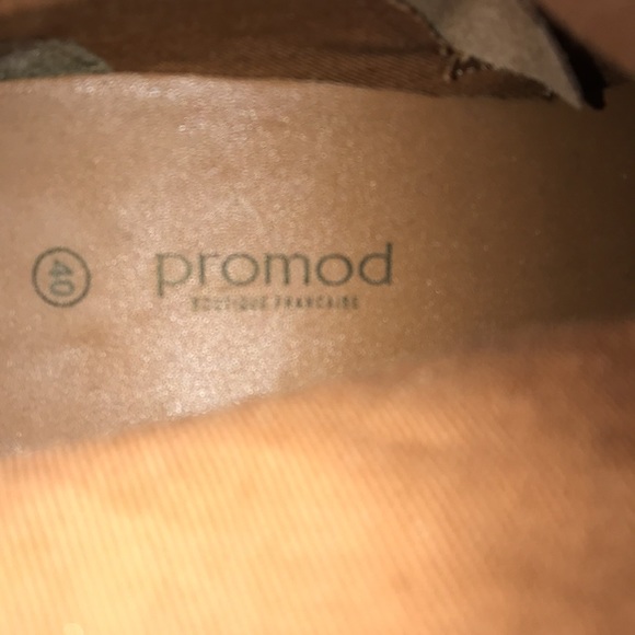 Promod Alala Mid Heel Suede Women’s Booties In Tan, EU 40, US 10 - Picture 6 of 7